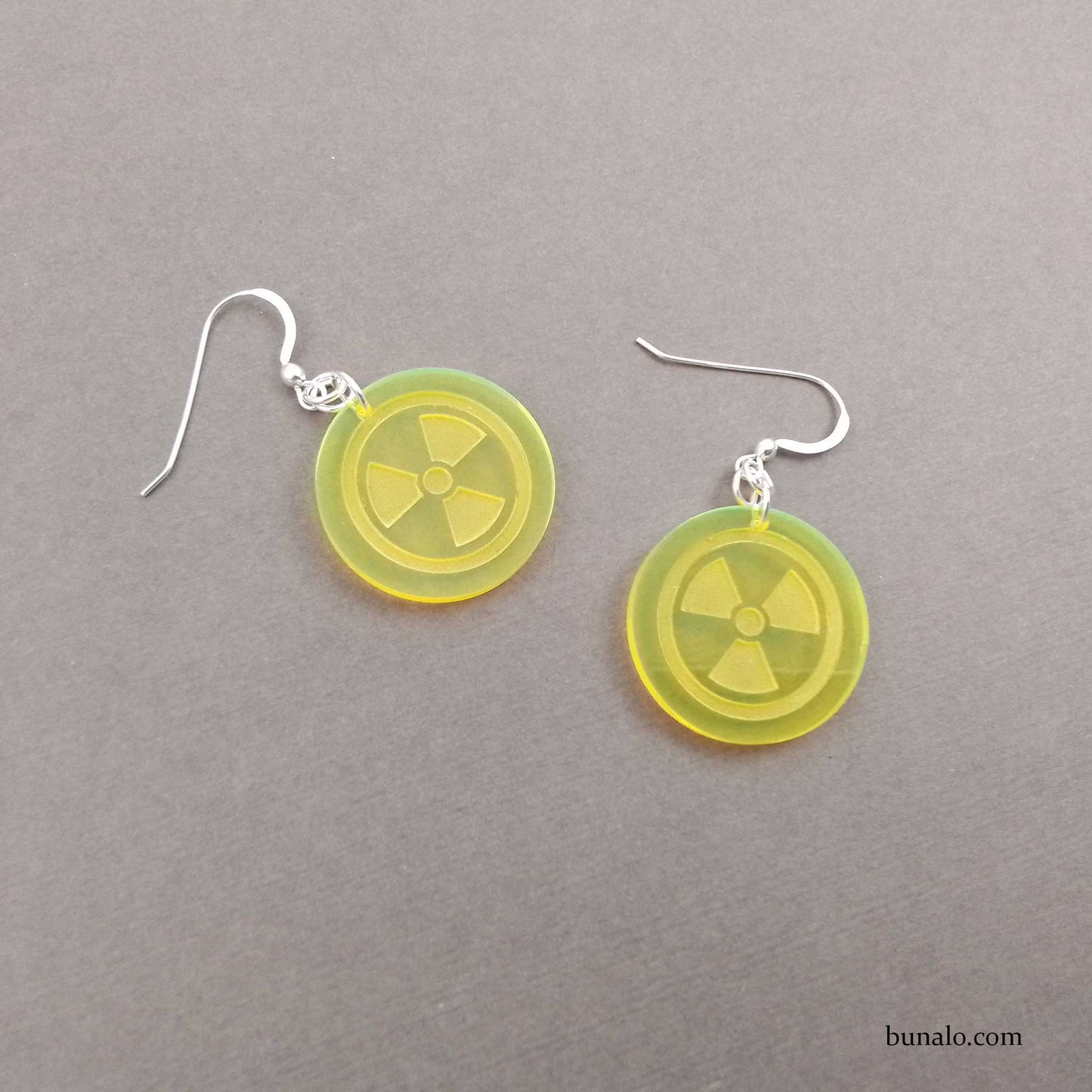 Radioactive Symbol Earrings