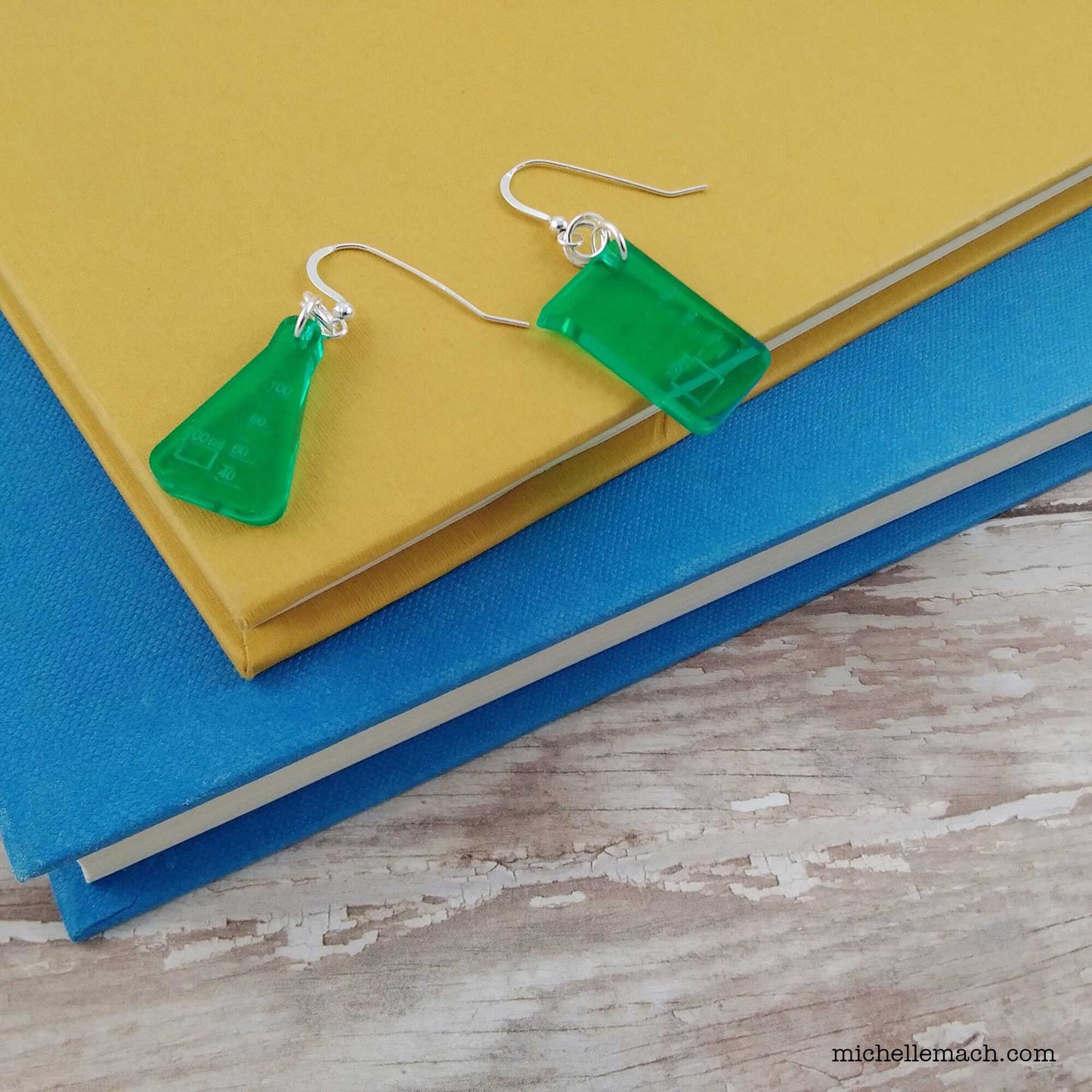 Beaker and Flask Earrings