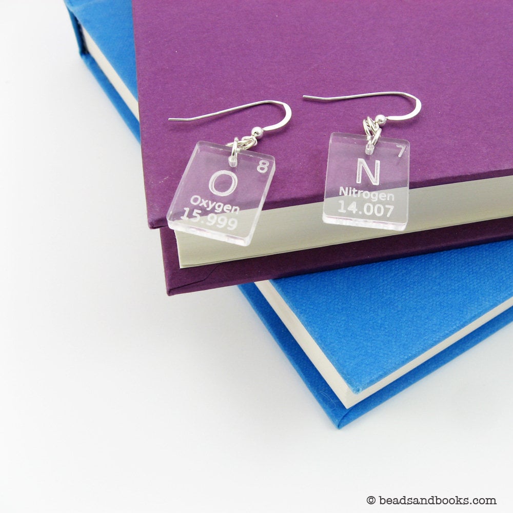 Periodic Table Element Earrings