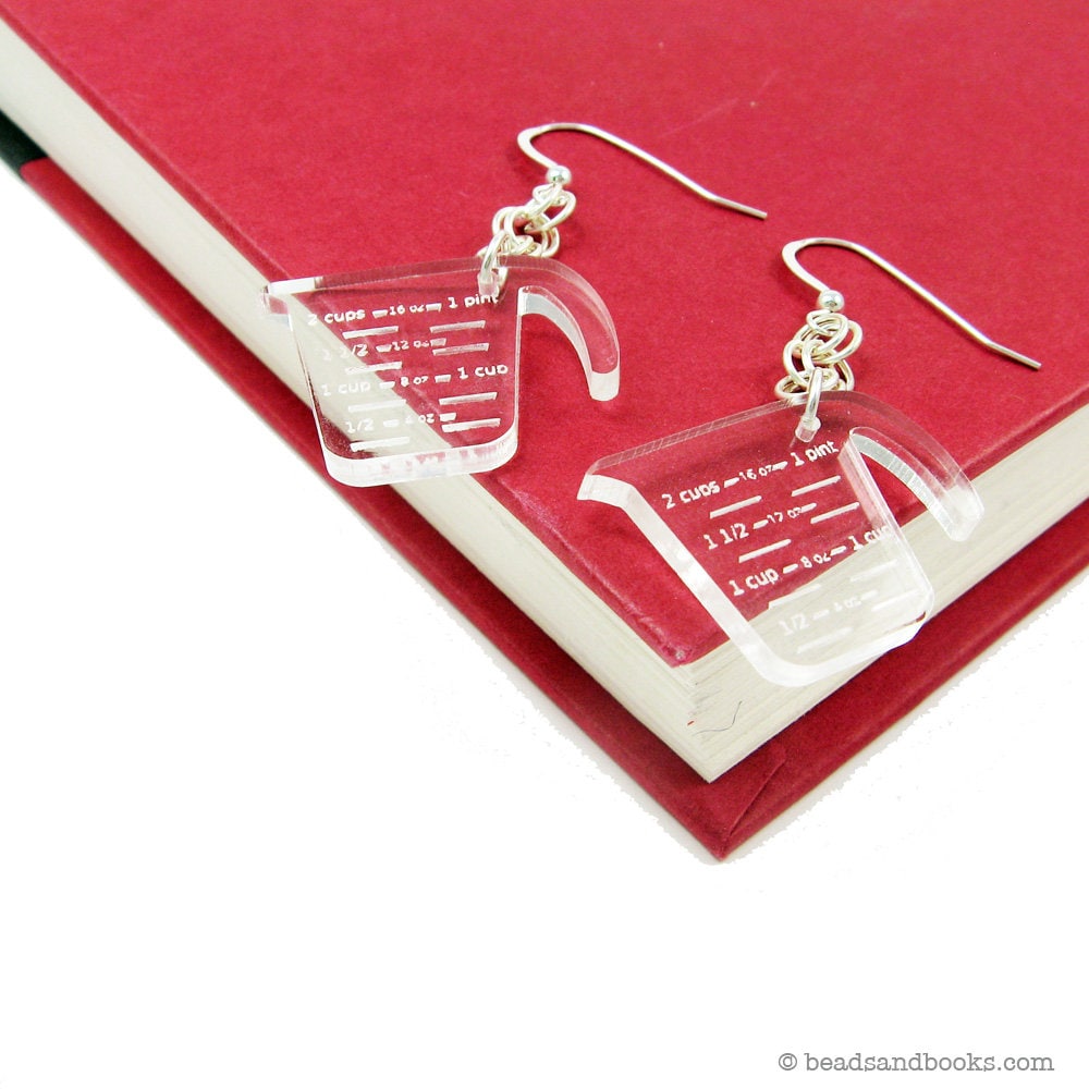 Kitchen Measuring Cup Earrings