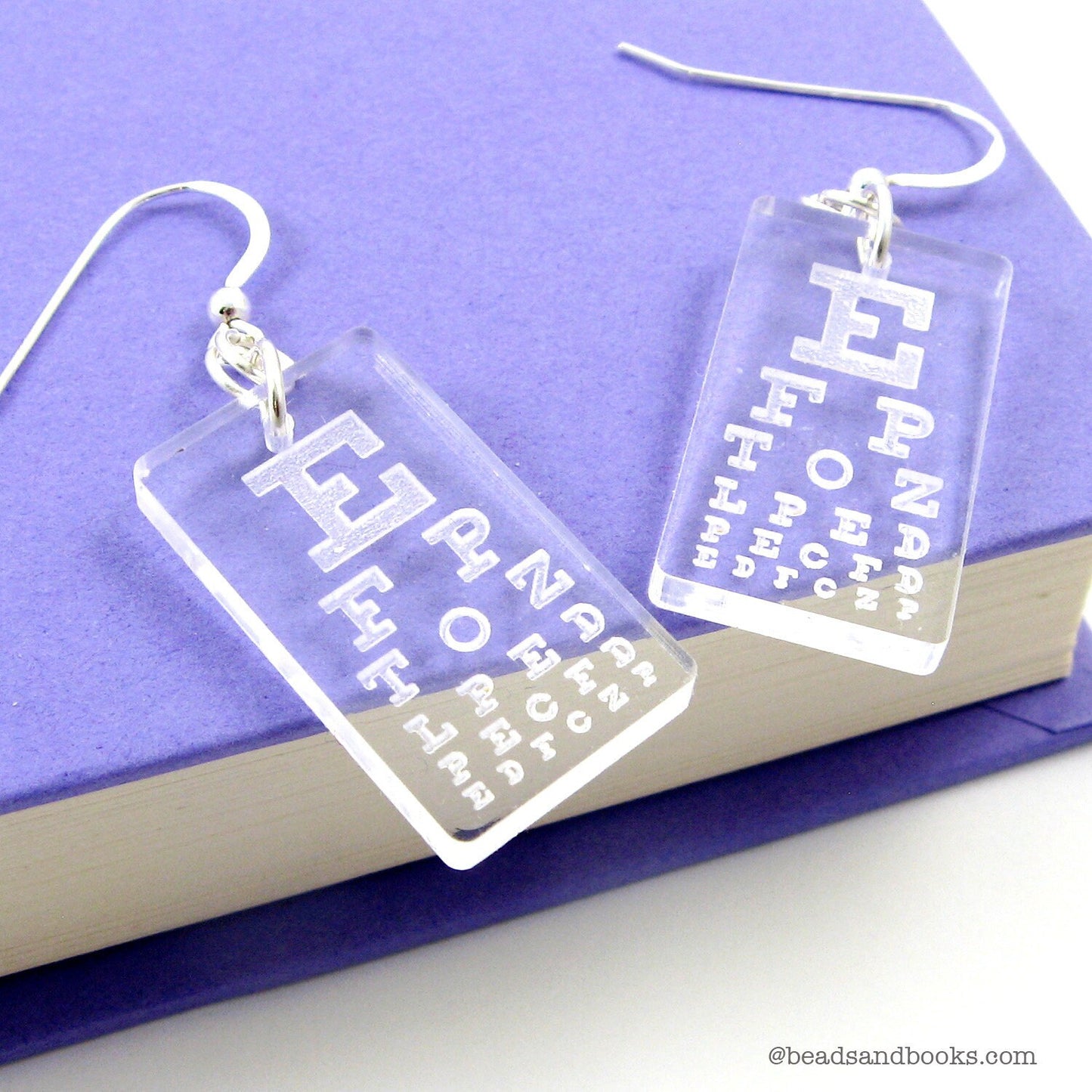Eye Chart Earrings