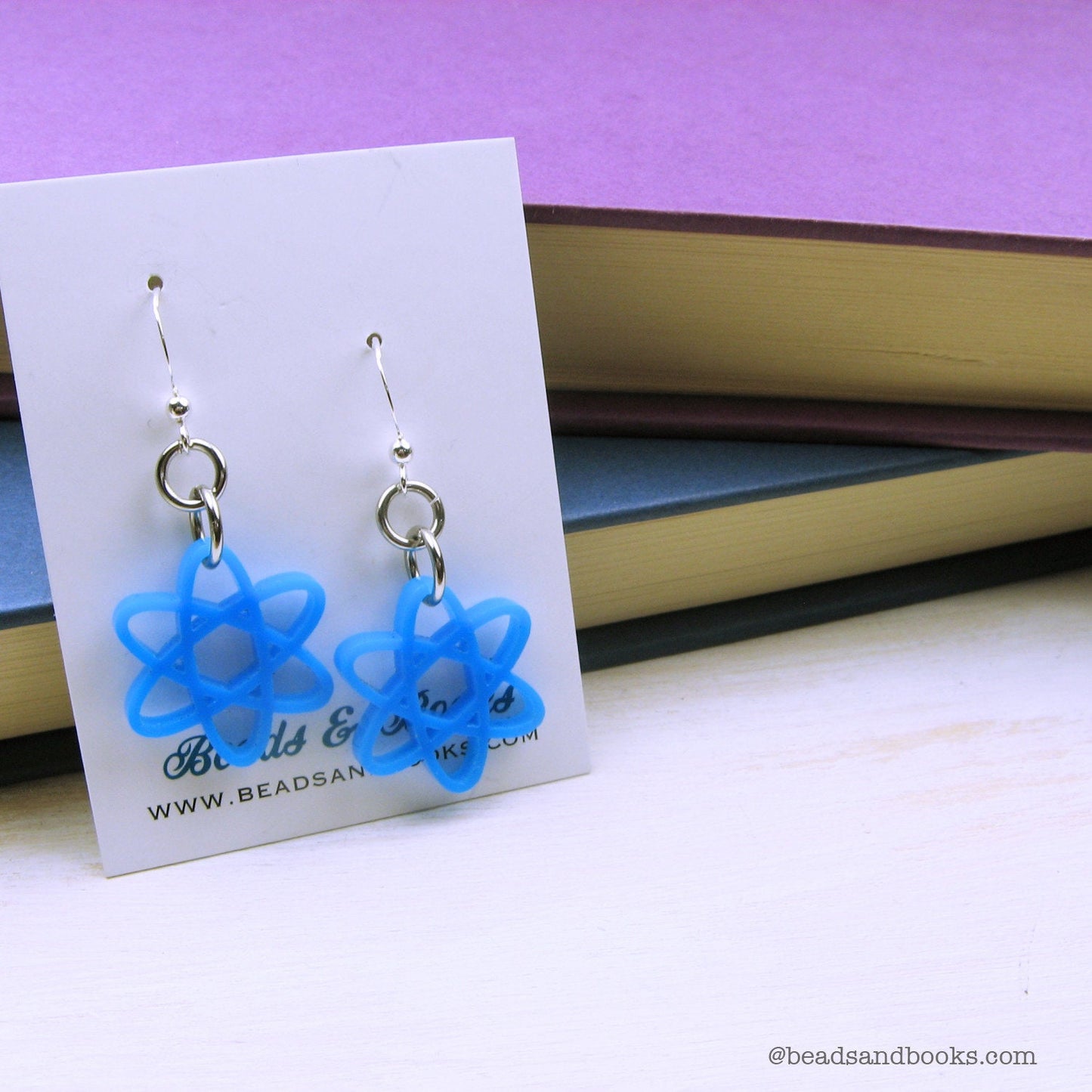 Colorful Atom Earrings