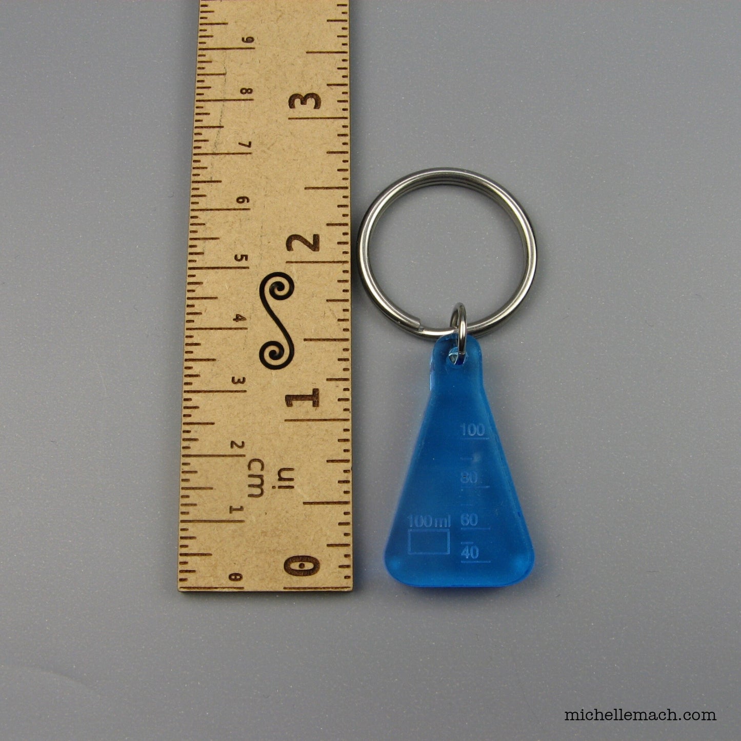 Science Flask Keychain