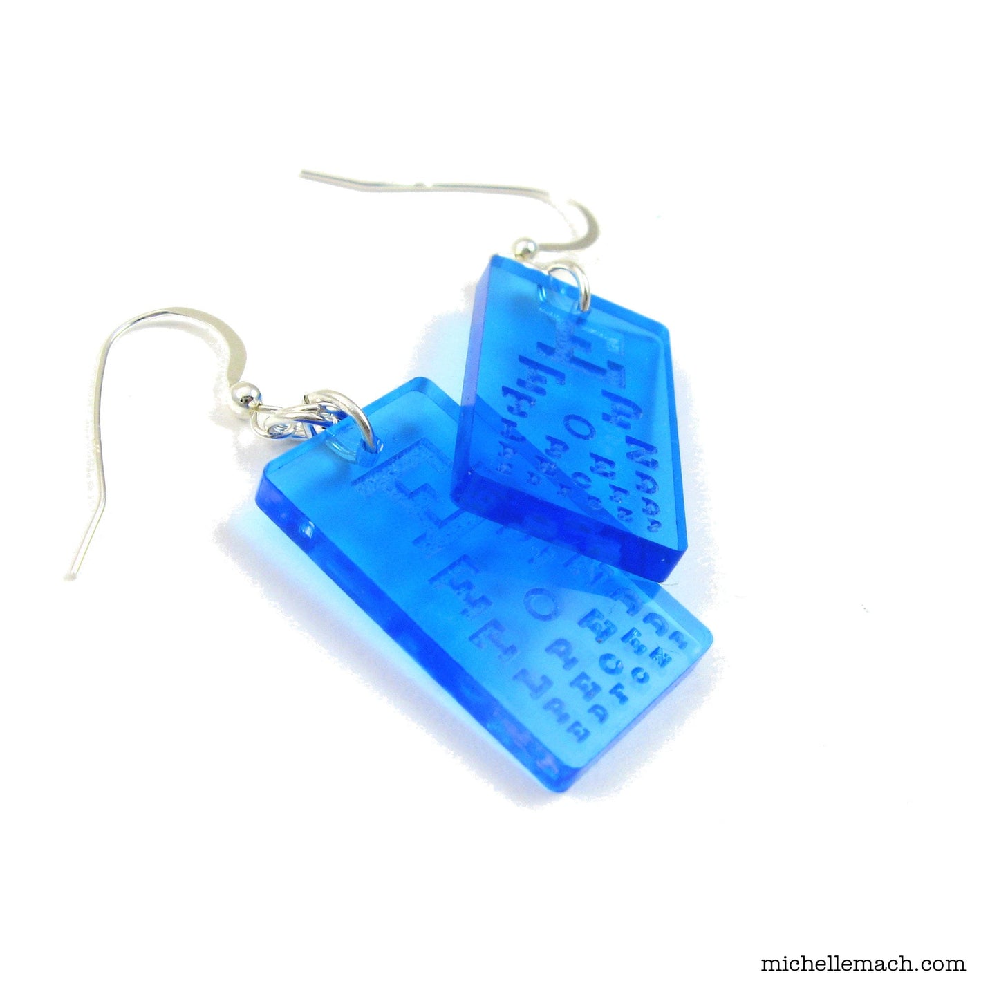 Eye Chart Earrings