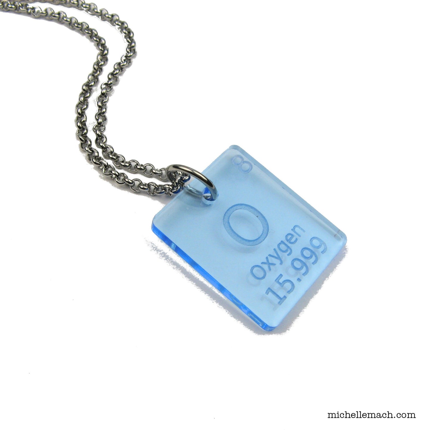 Periodic Table Element Necklace for Scientist