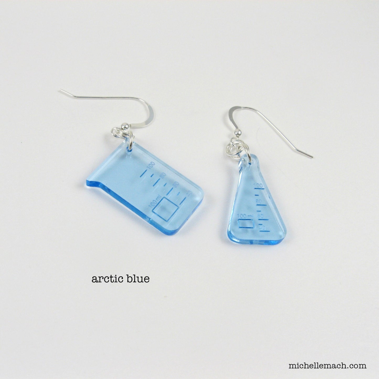 Beaker and Flask Earrings