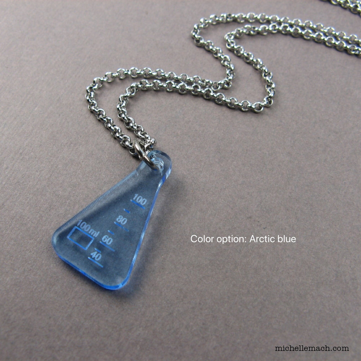 Science Flask Necklace