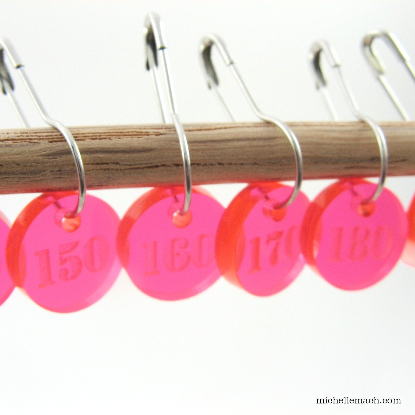 110-200 Number Stitch Markers (Set of 10)