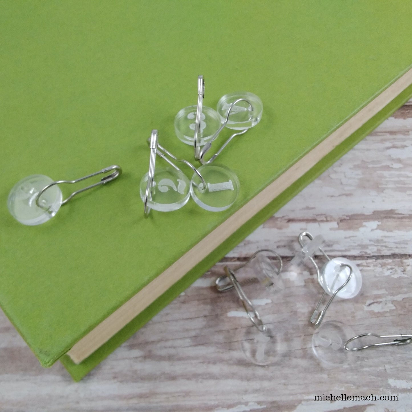 1-10 Number Stitch Markers for Knitting or Crochet (Set of 10)