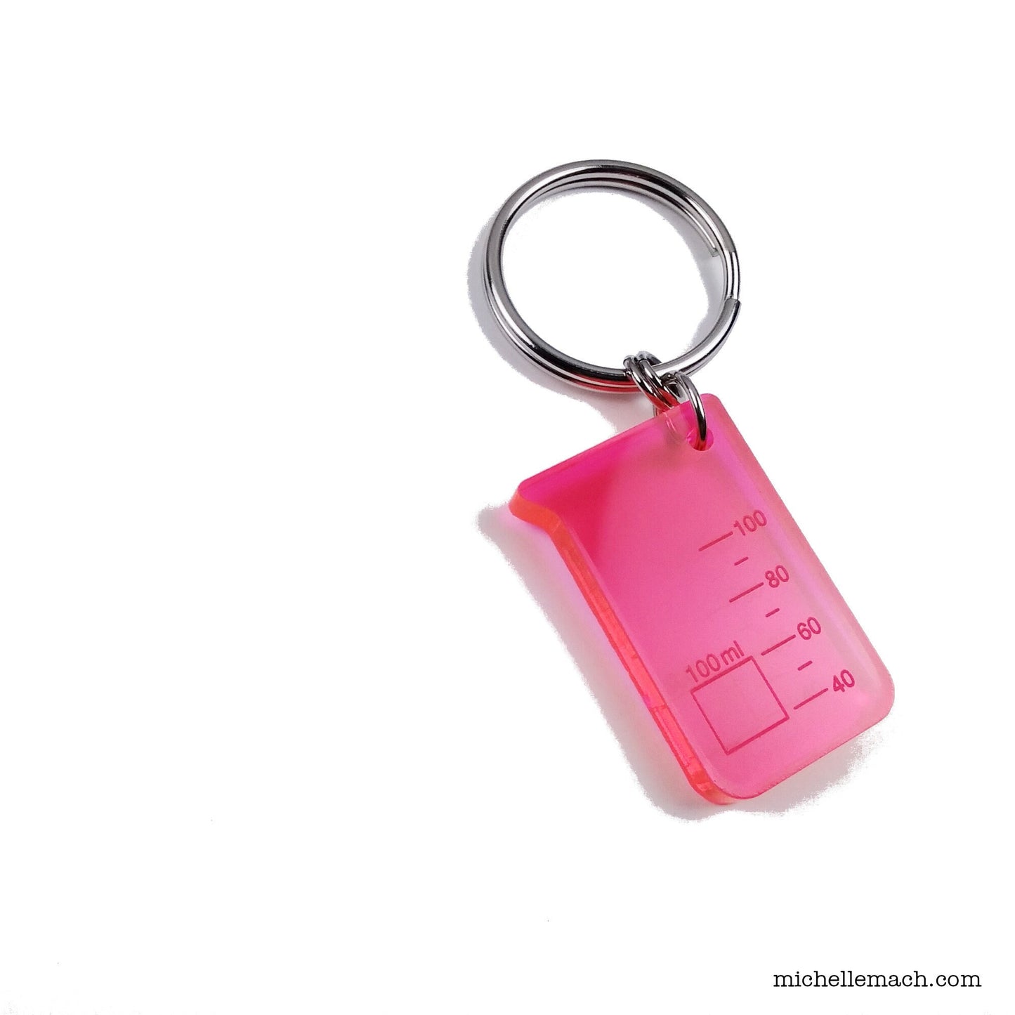 Beaker Keychain for Scientist