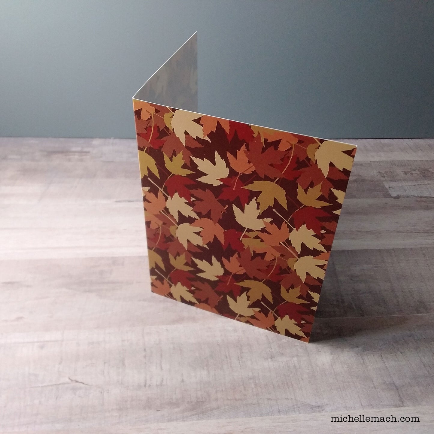 Fall Maple Leaf Card