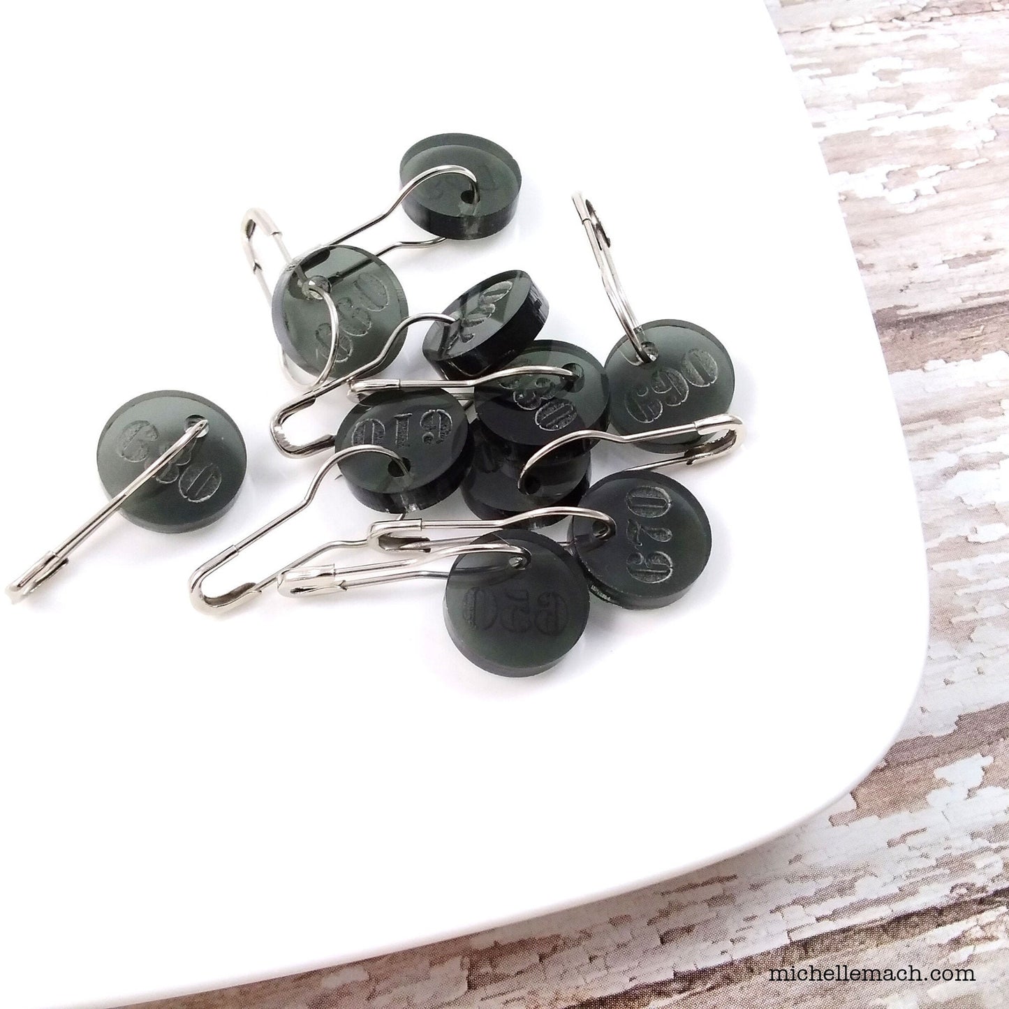 610-700 Number Stitch Markers (Set of 10)