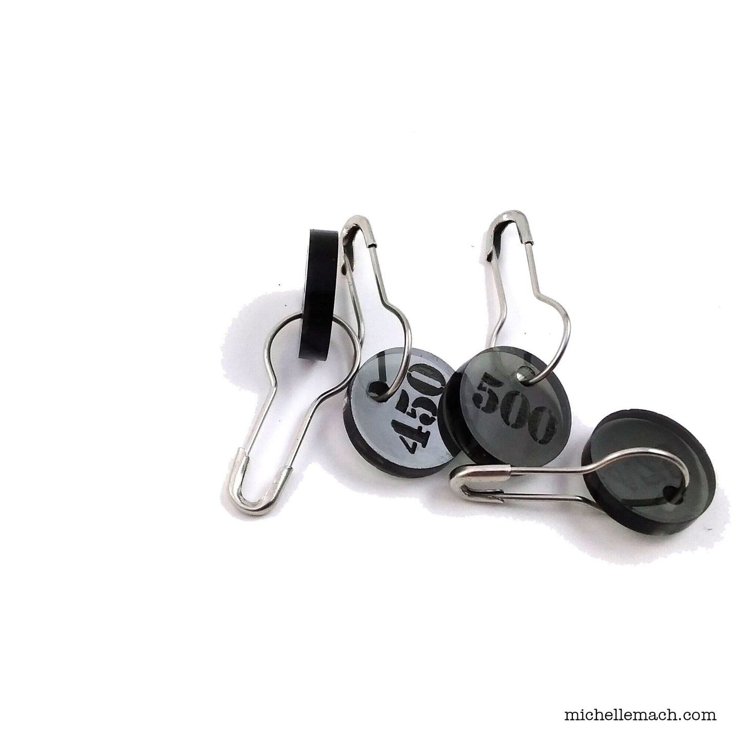 425-500 Number Stitch Markers (Set of 4)