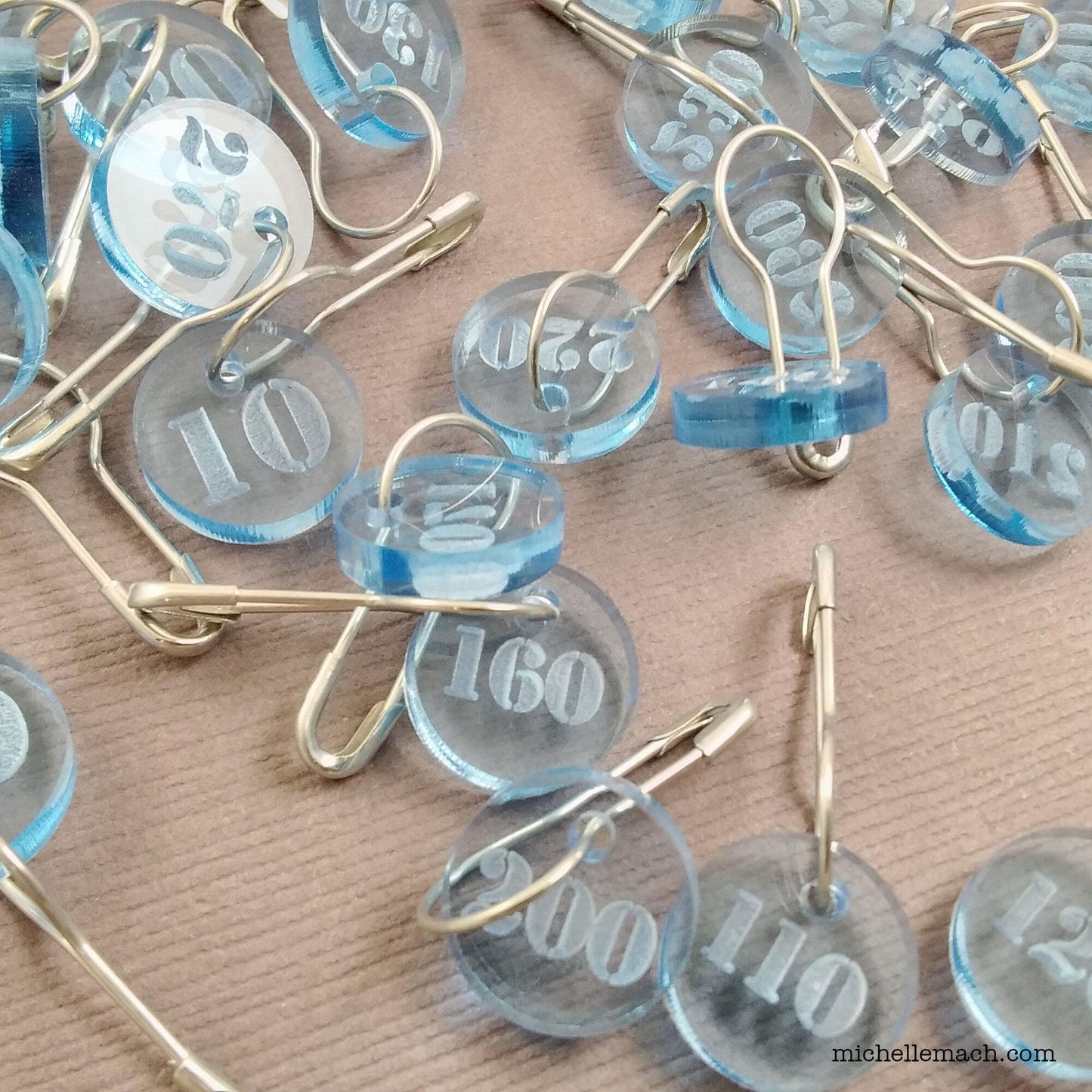0-300 Number Stitch Markers
