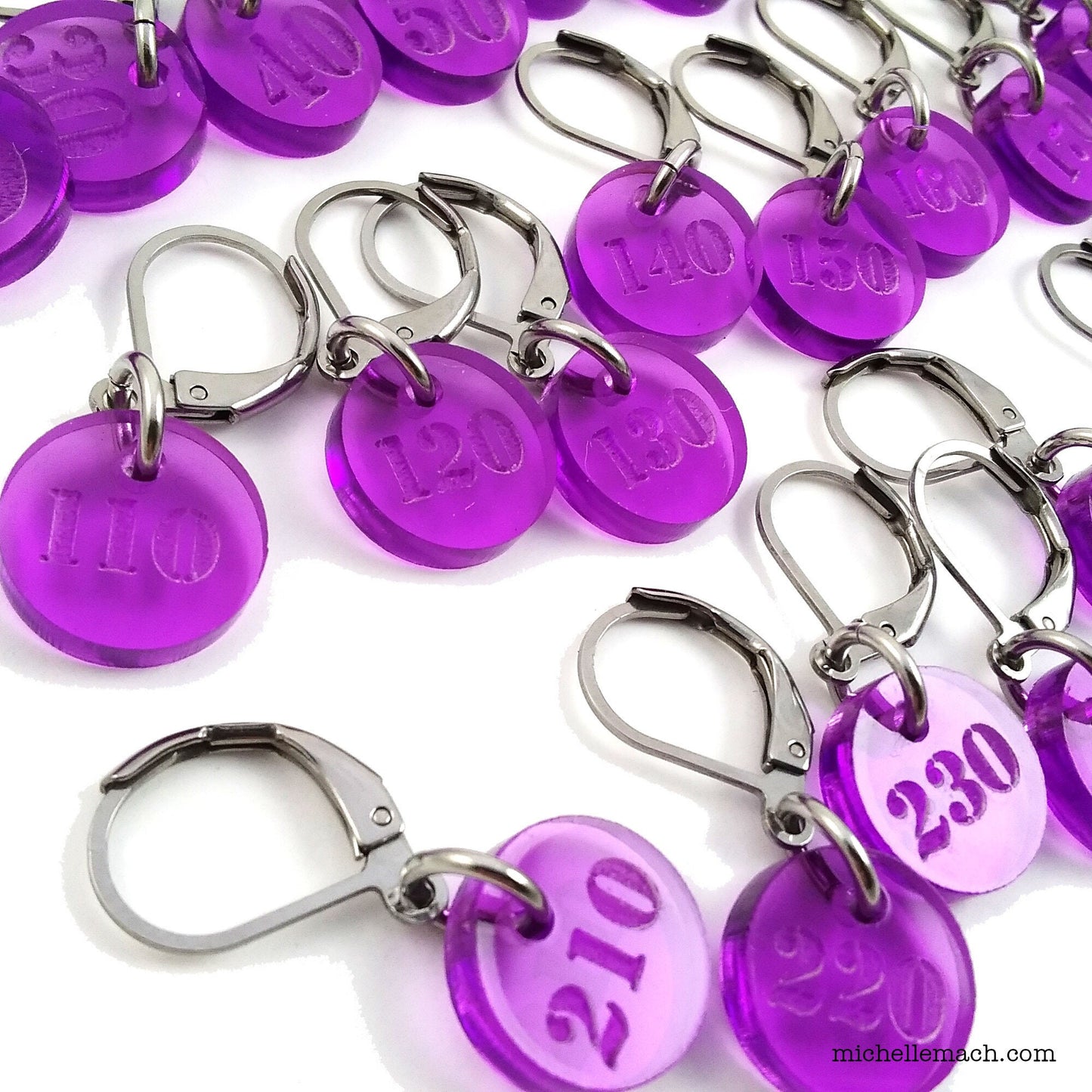 0-300 Number Stitch Markers