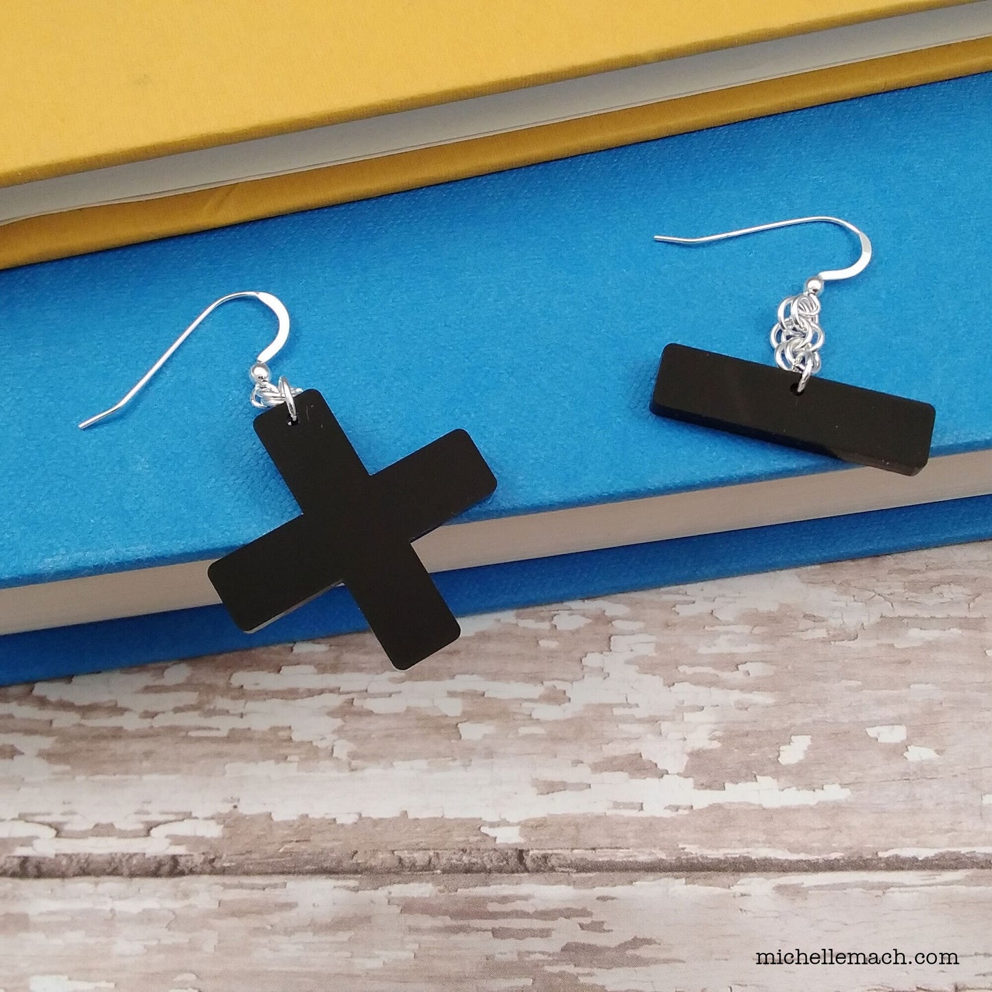 Math Symbol Earrings - Multiply, Divide, Add, Subtract