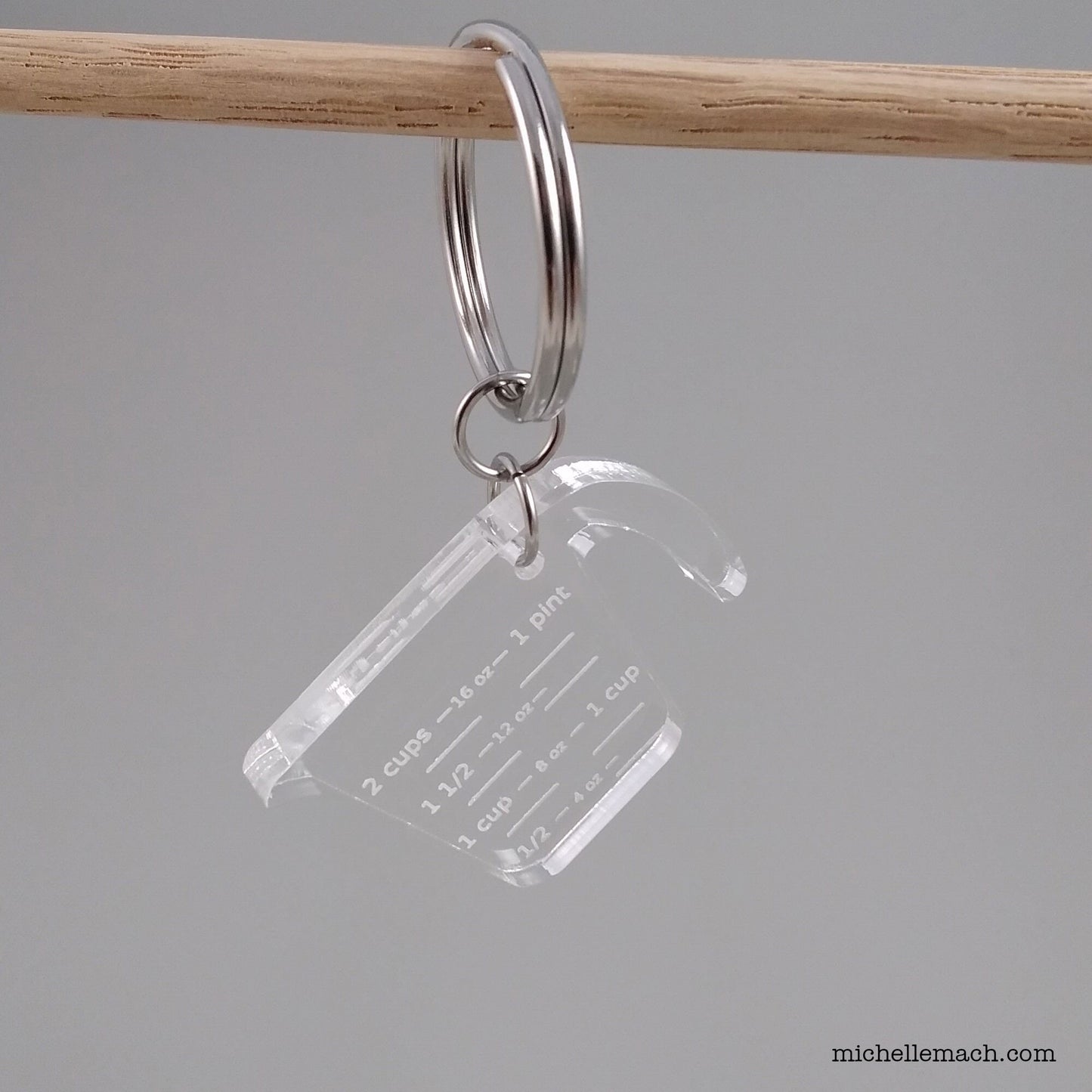 Kitchen Measuring Cup Keychain