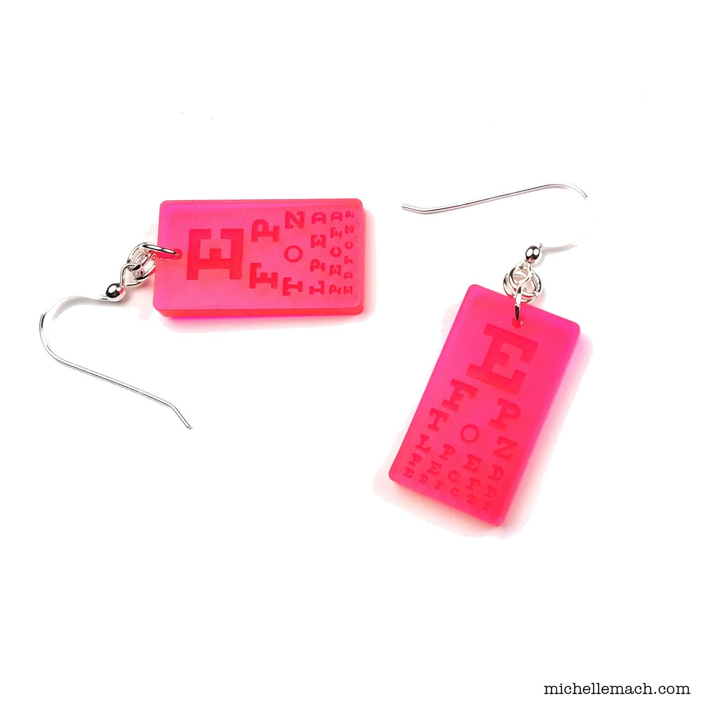 Eye Chart Earrings