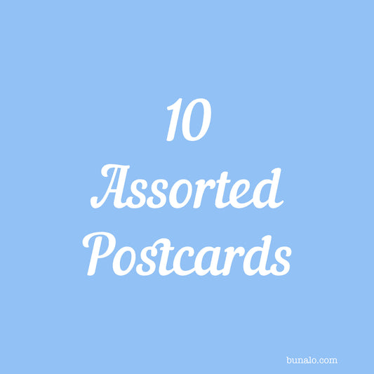 10 Assorted Postcards