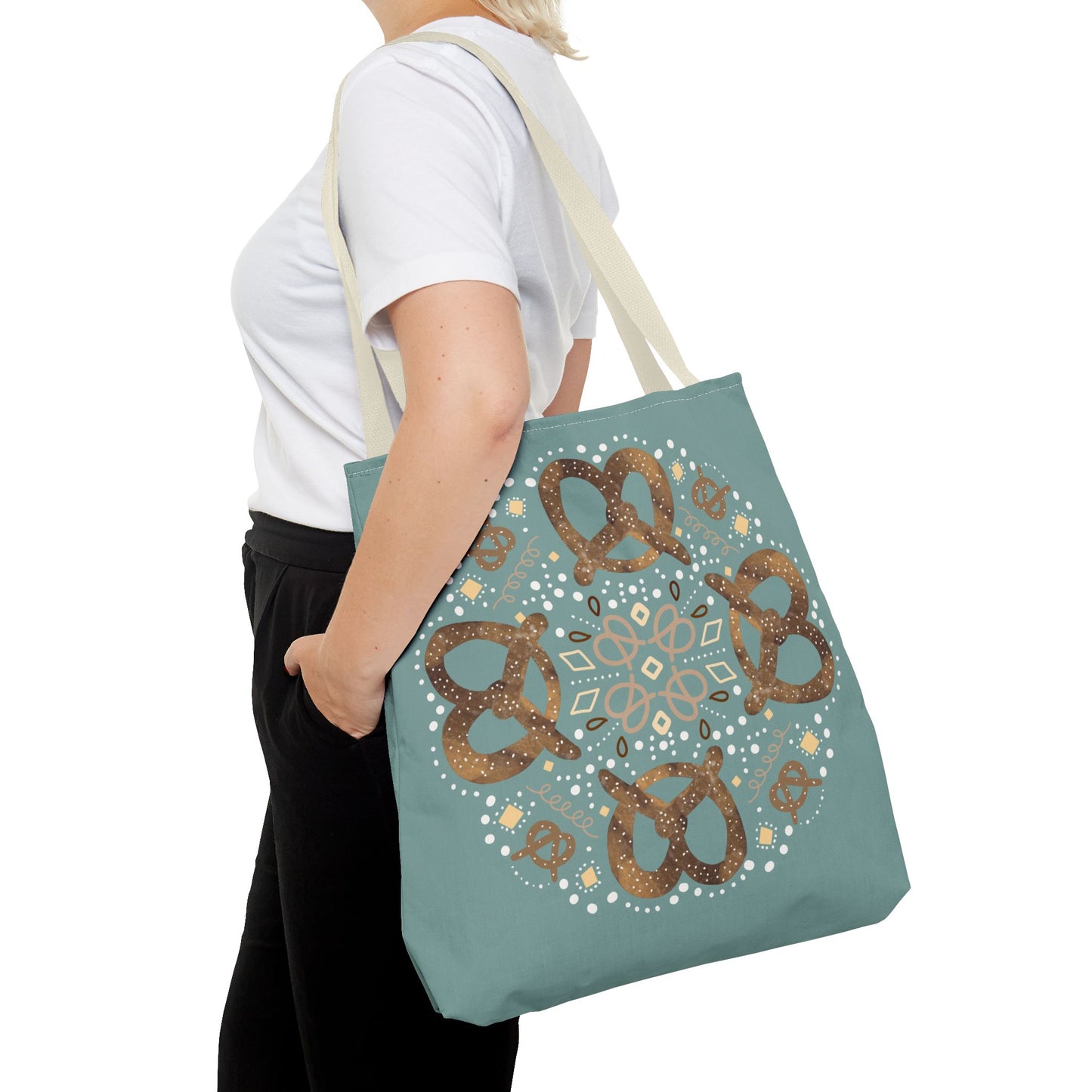 Pretzel Tote Bag