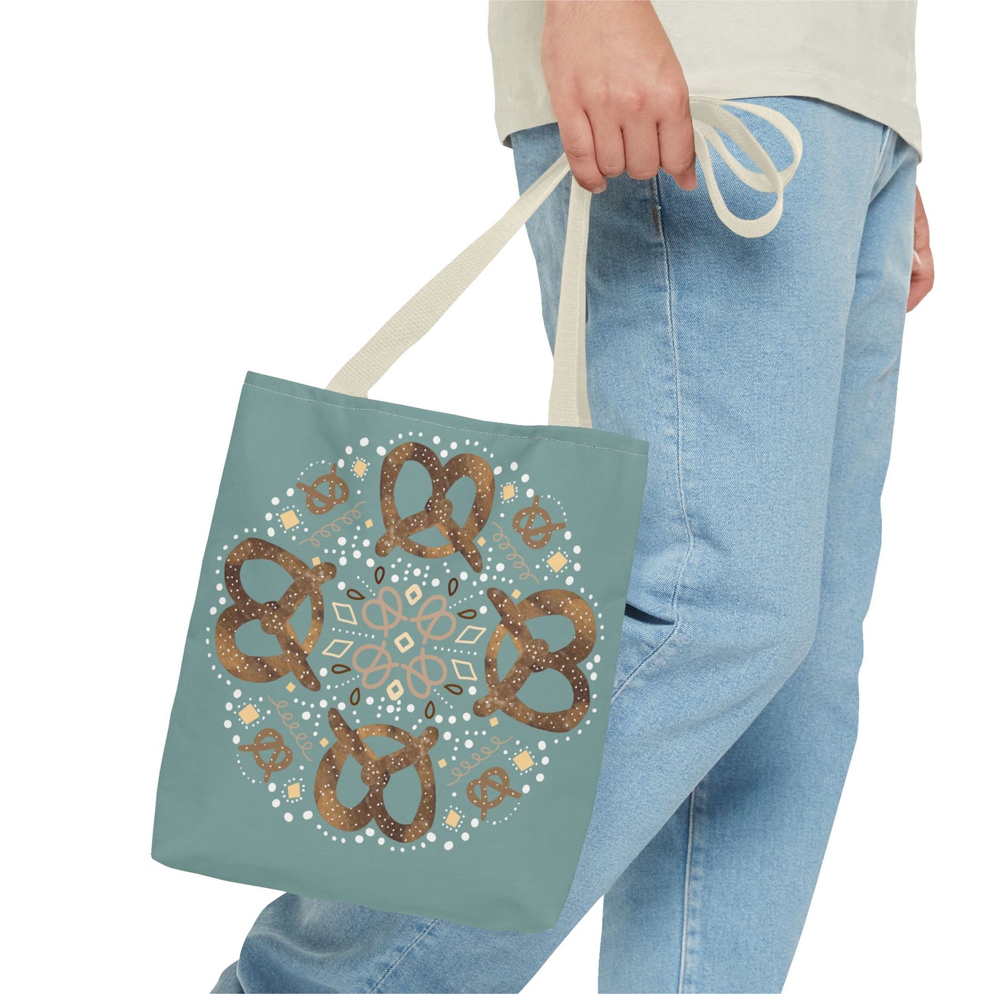 Pretzel Tote Bag