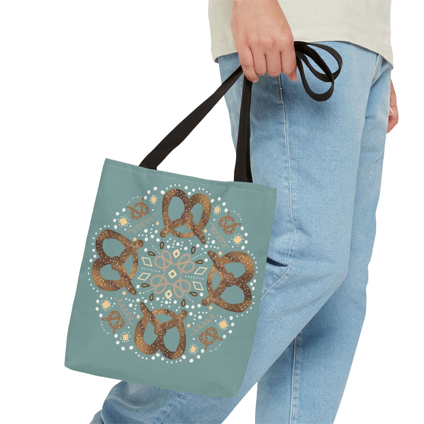 Pretzel Tote Bag