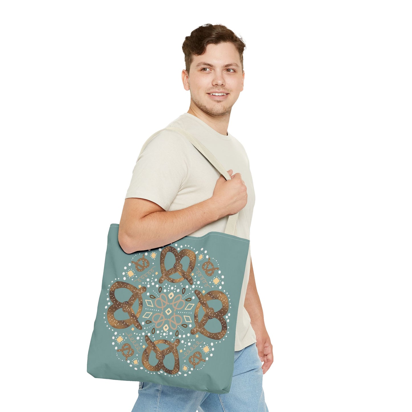 Pretzel Tote Bag