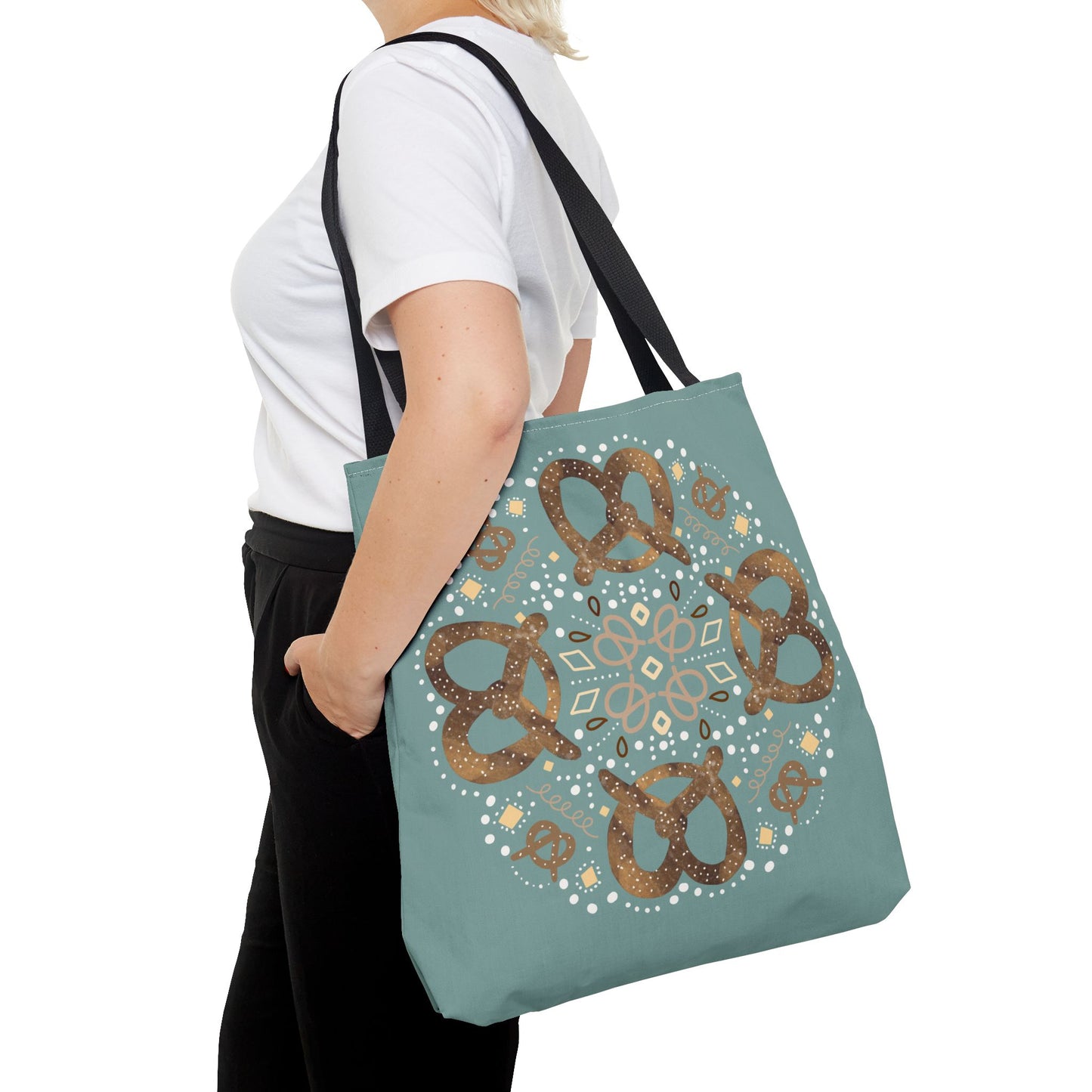 Pretzel Tote Bag