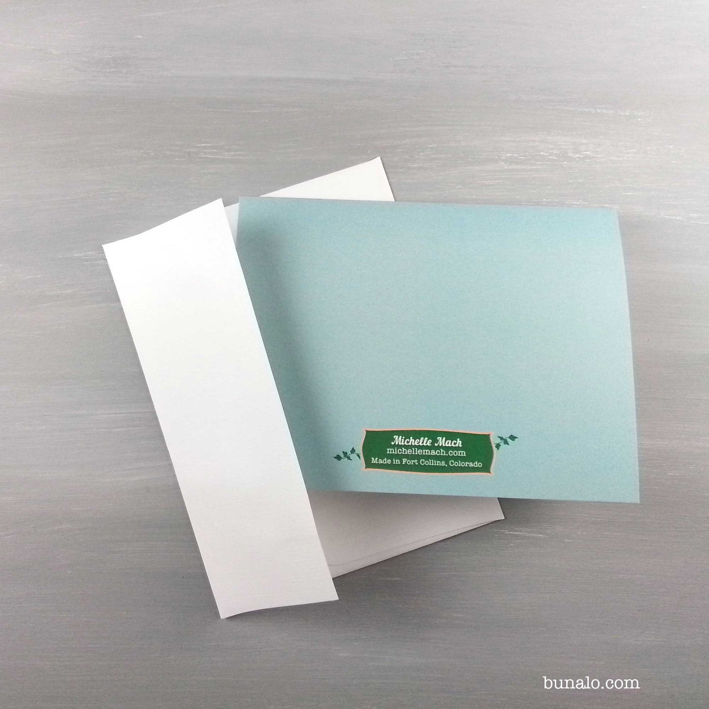 Thanks Card with House Plants