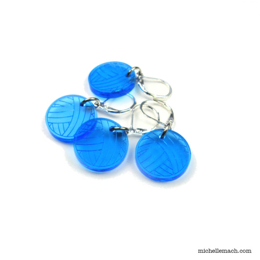 Yarnball Stitch Markers (Set of 4)