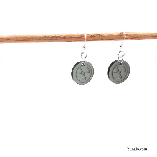 Radioactive Symbol Earrings