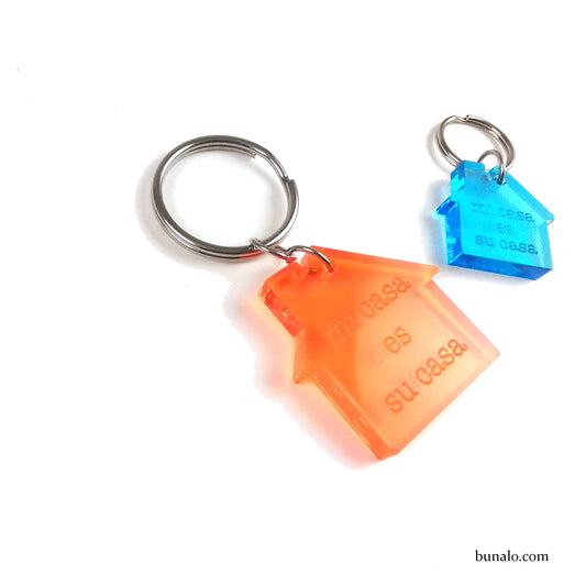 Mi Casa Keychain