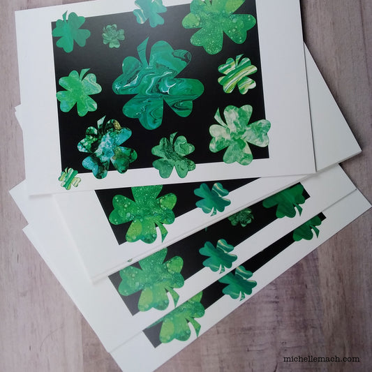 4-Leaf Clover Postcards (Set of 10)