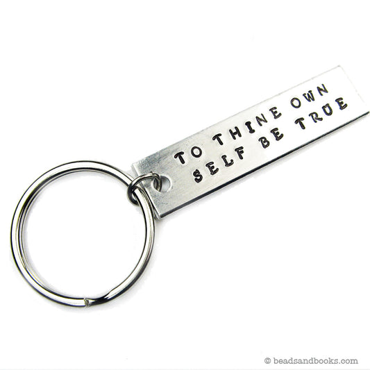 Shakespeare Quote Keychain