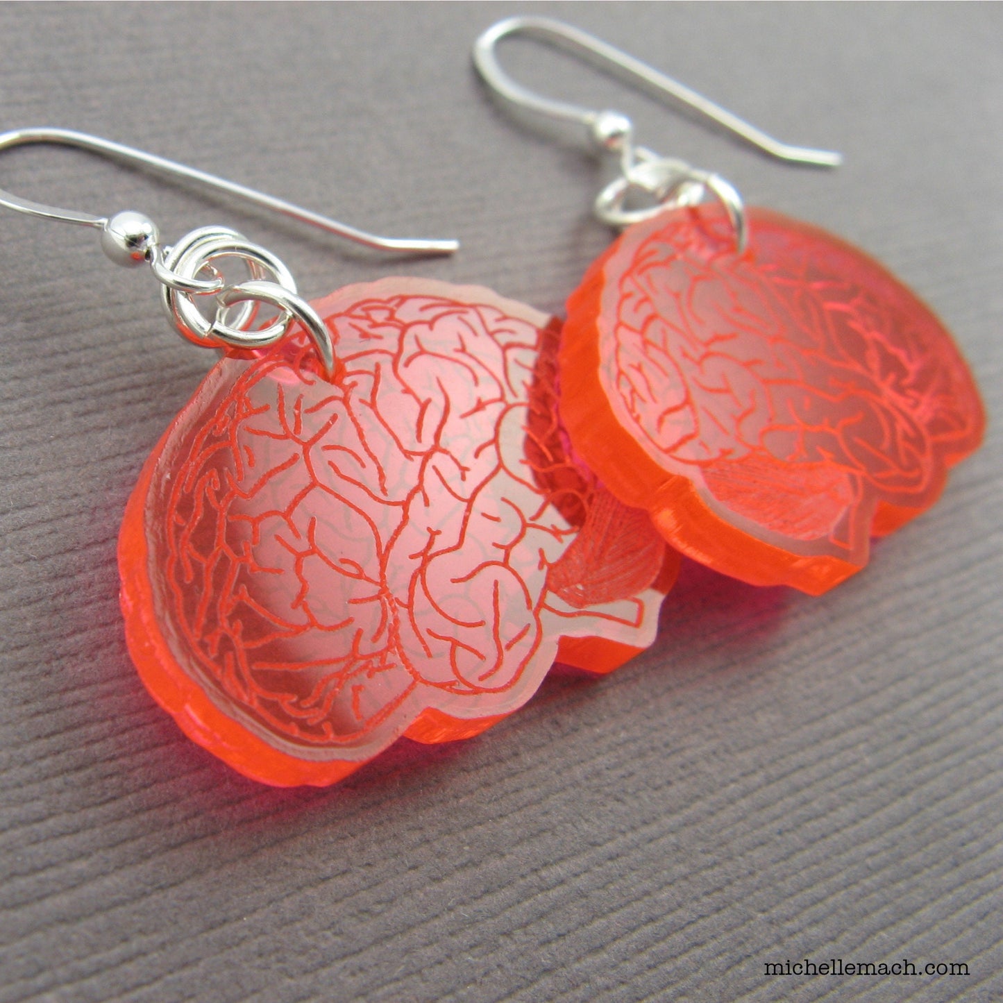 Brain Earrings