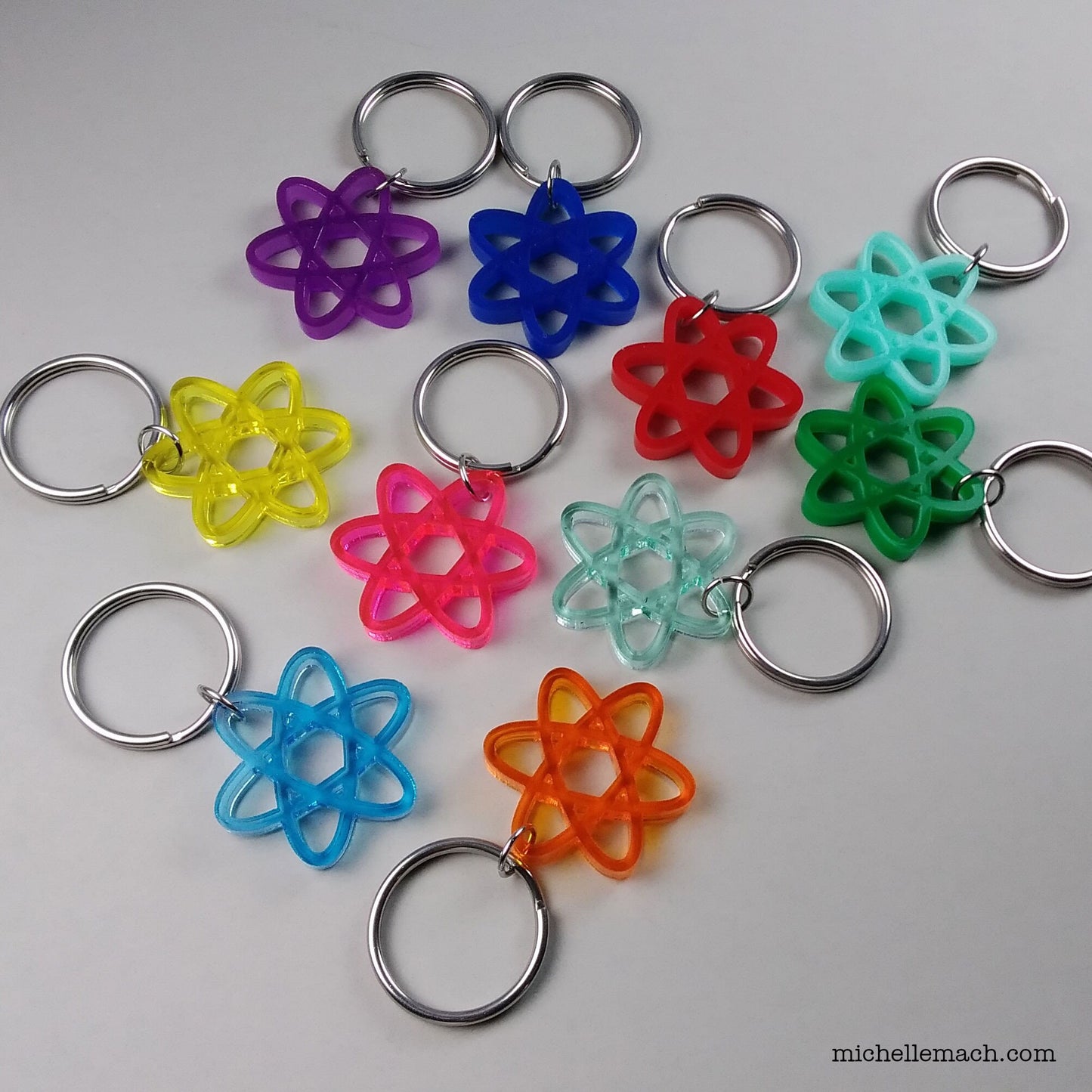 Atom Keychain